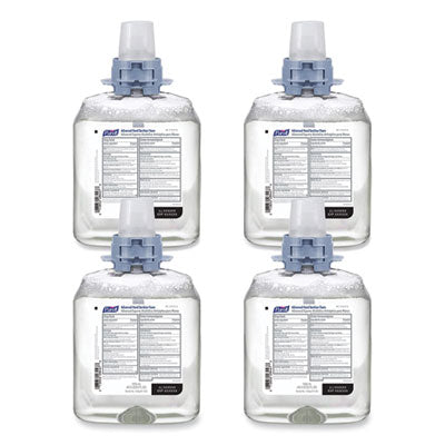 Advanced Hand Sanitizer Foam, For CS4 and FMX-12 Dispensers, 1,200 mL, Unscented, 4/Carton OrdermeInc OrdermeInc