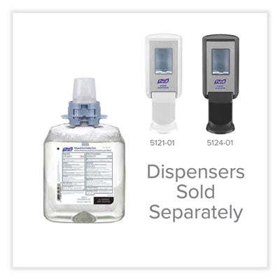 Advanced Hand Sanitizer Foam, For CS4 and FMX-12 Dispensers, 1,200 mL, Unscented, 4/Carton OrdermeInc OrdermeInc