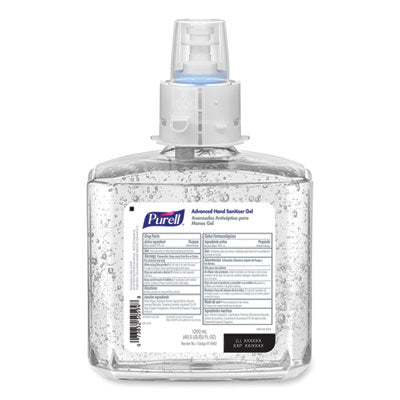 Advanced Hand Sanitizer Gel Refill, 1,200 mL, Clean Scent, For ES6 Dispensers, 2/Carton OrdermeInc OrdermeInc