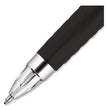 uniball® Signo 207 Gel Pen, Retractable, Bold 1 mm, Blue Ink, Smoke/Black/Blue Barrel, Dozen OrdermeInc OrdermeInc