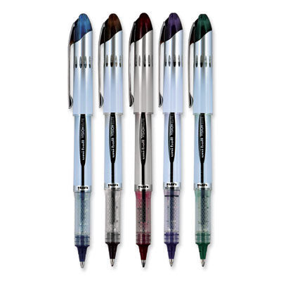 VISION ELITE BLX Series Hybrid Gel Pen, Stick, Bold 0.8 mm, Assorted Ink and Barrel Colors, 5/Pack OrdermeInc OrdermeInc