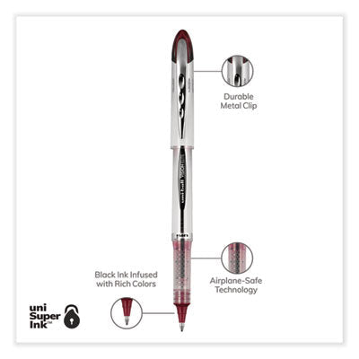 VISION ELITE BLX Series Hybrid Gel Pen, Stick, Bold 0.8 mm, Assorted Ink and Barrel Colors, 5/Pack OrdermeInc OrdermeInc