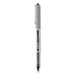 uniball® VISION Roller Ball Pen, Stick, Fine 0.7 mm, Black Ink, Silver/Black/Clear Barrel, 36/Pack OrdermeInc OrdermeInc