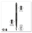 AIR Porous Rollerball Pen, Medium 0.7 mm, Black Ink/Barrel, Dozen OrdermeInc OrdermeInc