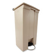 Legacy Step-On Receptacle, 23 gal, Polyethylene, Beige OrdermeInc OrdermeInc