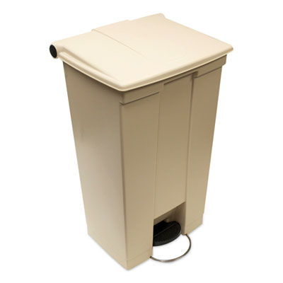 Legacy Step-On Receptacle, 23 gal, Polyethylene, Beige OrdermeInc OrdermeInc