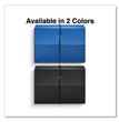 Poly Index Card Box, Holds 100 3 x 5 Cards, 3 x 1.33 x 5, Plastic, Black/Blue, 2/Pack OrdermeInc OrdermeInc