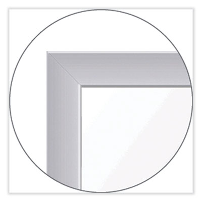 Floor Partition with Aluminum Frame, 48.06 x 2.04 x 71.86, White OrdermeInc OrdermeInc