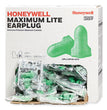 HONEYWELL ENVIRONMENTAL MAXIMUM Lite Single-Use Earplugs, Cordless, 30NRR, Green, 200 Pairs - OrdermeInc