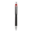 uniball® Jetstream Retractable Hybrid Gel Pen, Bold 1 mm, Red Ink, Black/Silver/Red Barrel OrdermeInc OrdermeInc