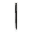 uniball® Roller Ball Pen, Stick, Fine 0.7 mm, Red Ink, Black/Red Barrel, Dozen OrdermeInc OrdermeInc