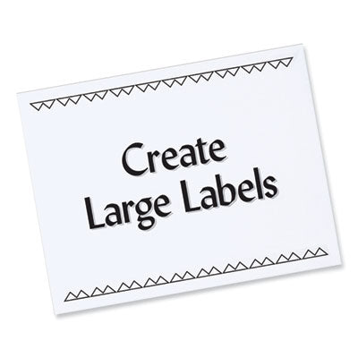 Labels, Laser Printers, 8.5 x 11, White, 100/Box OrdermeInc OrdermeInc