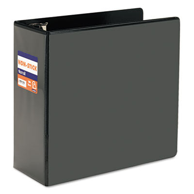 Samsill® Nonstick D-Ring View Binder, 3 Rings, 5" Capacity, 11 x 8.5, Black OrdermeInc OrdermeInc