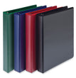 Durable D-Ring View Binders, 3 Rings, 1" Capacity, 11 x 8.5, Black/Blue/Green/Red, 4/Pack OrdermeInc OrdermeInc