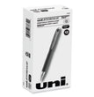 uniball® Jetstream Retractable Hybrid Gel Pen, Bold 1 mm, Black Ink, Black/Silver Barrel OrdermeInc OrdermeInc