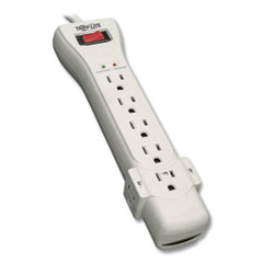 Tripp Lite Protect It! Surge Protector, 7 AC Outlets, 7 ft Cord, 2,160 J, Light Gray OrdermeInc OrdermeInc