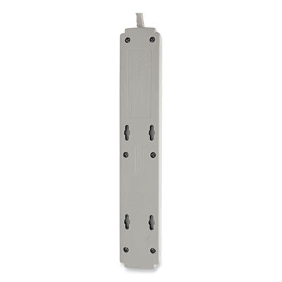 Tripp Lite Protect It! Surge Protector, 6 AC Outlets, 4 ft Cord, 790 J, Light Gray OrdermeInc OrdermeInc