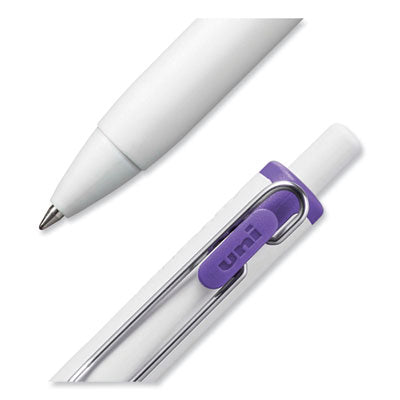 uniONE Gel Pen, Retractable, Medium 0.7 mm, Assorted Inspirational Ink Colors, Assorted Barrel Colors, 8/Pack OrdermeInc OrdermeInc