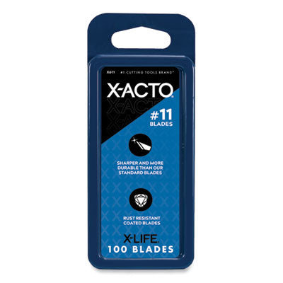 ELMER'S PRODUCTS, INC. No. 11 Bulk Pack Blades for X-Acto Knives, 100/Box - OrdermeInc