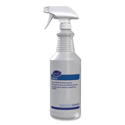 Glance Glass and Multi-Surface Cleaner Spray Bottle, 32 oz, Clear, 12/Carton OrdermeInc OrdermeInc