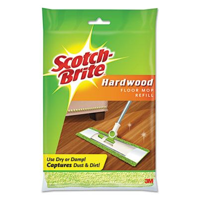 Scotch-Brite® Hardwood Floor Mop Refill, Microfiber - OrdermeInc