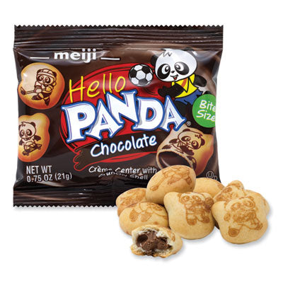 Hello Panda Chocolate Creme Filled Cookies, 0.75 oz Bag, 30 Bags/Carton, Ships in 1-3 Business Days OrdermeInc OrdermeInc
