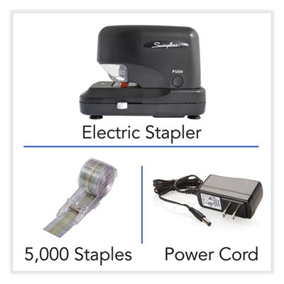 High-Volume Electric Stapler, 30-Sheet Capacity, Black OrdermeInc OrdermeInc