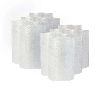 Bubble Packaging, 0.19" Thick, 12" x 10 ft, Perforated Every 12", Clear, 12/Carton OrdermeInc OrdermeInc