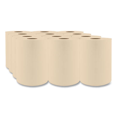 Select Hardwound Roll Towels, 1-Ply, 7.88" x 350 ft, Natural, 12 Rolls/Carton OrdermeInc OrdermeInc