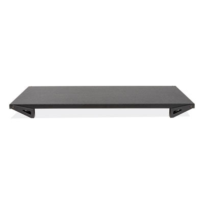 Lo Riser Monitor Stand, For 32" Monitors, 24" x 11" x 2" to 3", Black, Supports 30 lb OrdermeInc OrdermeInc