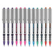 uniball® VISION Roller Ball Pen, Stick, Fine 0.7 mm, Assorted Ink and Barrel Colors, Dozen OrdermeInc OrdermeInc