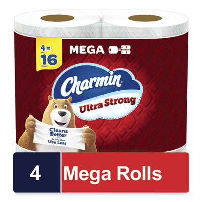 PROCTER & GAMBLE Ultra Strong Bathroom Tissue, Septic Safe, 2-Ply, White, 242 Sheet/Roll, 4/Pack, 8 Packs/Carton