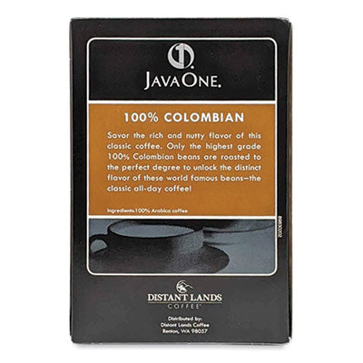 JAVA TRADING CO. Coffee Pods, Colombian Supremo, Single Cup, 14/Box - OrdermeInc