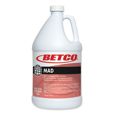 MAD Detergent, Characteristic Scent, 1 gal, 4/Carton OrdermeInc OrdermeInc