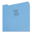 Colored File Folders, 1/3-Cut Tabs: Assorted, Letter Size, 0.75" Expansion, Blue, 100/Box OrdermeInc OrdermeInc