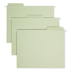 Smead™ Erasable FasTab Hanging Folders, Letter Size, 1/3-Cut Tabs, Moss, 20/Box OrdermeInc OrdermeInc