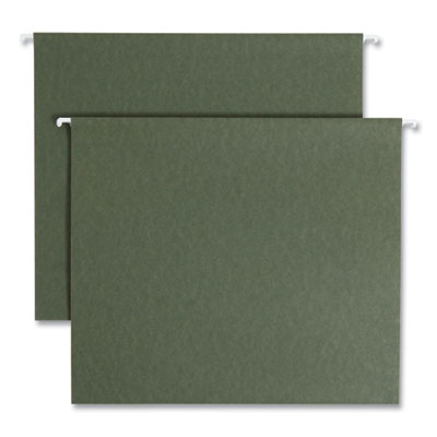 Smead™ Box Bottom Hanging File Folders, 2" Capacity, Letter Size, Standard Green, 25/Box OrdermeInc OrdermeInc