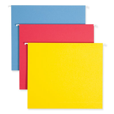 Box Bottom Hanging File Folders, 2" Capacity, Letter Size, 1/5-Cut Tabs, Assorted Colors, 25/Box OrdermeInc OrdermeInc