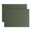 Smead™ Box Bottom Hanging File Folders, 3" Capacity, Legal Size, Standard Green, 25/Box OrdermeInc OrdermeInc