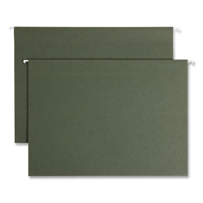 Smead™ Box Bottom Hanging File Folders, 3" Capacity, Legal Size, Standard Green, 25/Box OrdermeInc OrdermeInc