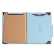 Smead™ FasTab Hanging Pressboard Classification Folders, 2 Dividers, Letter Size, Blue OrdermeInc OrdermeInc