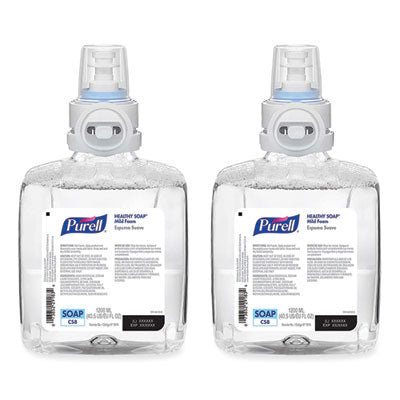 PURELL® Professional HEALTHY SOAP Mild Foam, Fragrance-Free, 1,200 mL, For CS8 Dispensers, 2/Carton OrdermeInc OrdermeInc