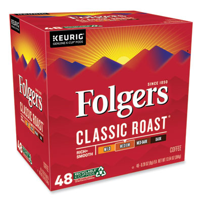 Gourmet Selections Classic Roast Coffee K-Cups, 48/Box