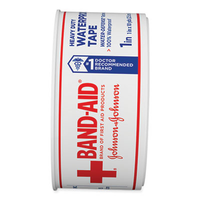 Water Block Waterproof Medical Tape, Dry Rubber, 1 x 10 yds, White - OrdermeInc