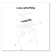 Vizon 47" Gaming Desk, 47.2" x 26.6" x 35", White Colorway OrdermeInc OrdermeInc