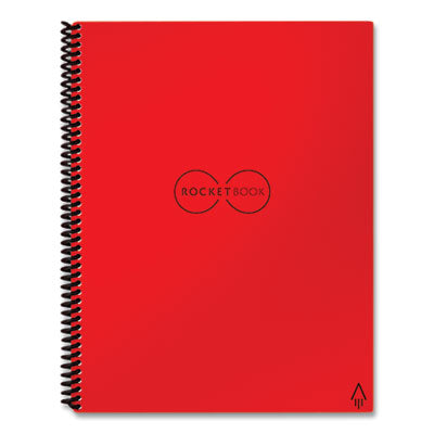 Core Smart Notebook, Dotted Rule, Red Cover, (16) 11 x 8.5 Sheets - OrdermeInc
