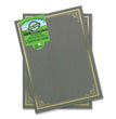 Certificate/Document Cover, 9.75" x 12.5", Gray With Gold Foil, 5/Pack OrdermeInc OrdermeInc