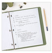 Reinforced Filler Paper Plus Study App, 3-Hole, 8.5 x 11, College Rule, 80/Pack OrdermeInc OrdermeInc