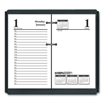 House of Doolittle™ Economy Daily Desk Calendar Refill, 3.5 x 6, White Sheets, 12-Month (Jan to Dec): 2024 - OrdermeInc