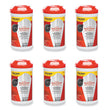 Sani Professional® No-Rinse Sanitizing Multi-Surface Wipes, Unscented, White, 95/Container, 6/Carton OrdermeInc OrdermeInc